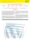 Gestión de contenidos web. Wordpress