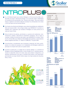 Es un fertilizante líquido que contiene Nitrógeno en forma de amina