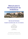 Manual para la Monitorización de Antibióticos