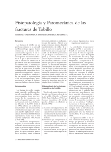 Fisiopatología y patomecánica de las fracturas de