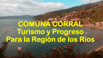 COMUNA CORRAL Turismo y Progreso Para la Región de los Ríos