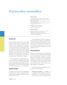 Proctocolitis eosinofílica - Sociedad Colombiana de Pediatría