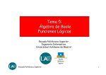 algebra boole - Universidad Autónoma de Madrid