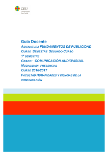 Guía Docente - CEU San Pablo
