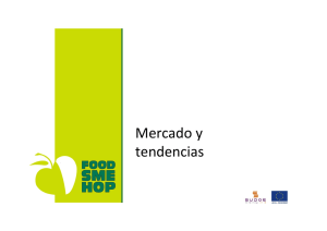 Mercado y tendencias - Foodsme-hop