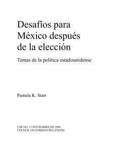 Desafíos para México después de la elección