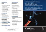 III Congreso internacional de prevención de lesiones