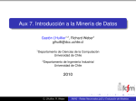 Aux 7. Introducción a la Minería de Datos - U