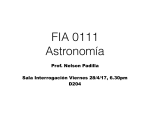 FIA 0111 Astronomía