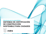 sistemas de certificación de construcción sostenible para ciudades