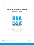 technology tick-borne bacteria flow chip