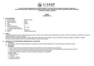 s&iacute;labo matem&aacute;tica ii