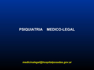 Psiquiatría Médico-legal