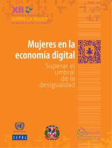 Mujeres en la economía digital - CEPAL