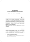 Kierkegaard: Filósofo de la Religión Poshegeliano1