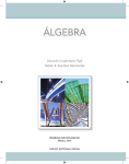 álgebra - Grupo Editorial Patria