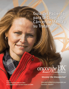 Guía del Paciente para la Cirugía de Cáncer de Mama y su