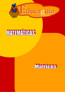 Matrices - Educaguía