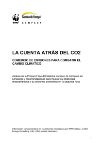 LA CUENTA ATRÁS DEL CO2