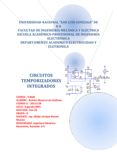 circuitos temporizadores integrados