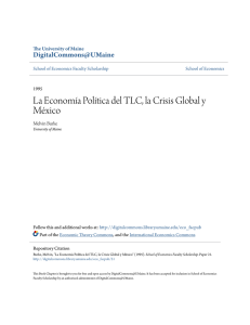 La Economía Política del TLC, la Crisis Global y México