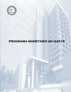 programa monetario 2014-2015 - Congreso Nacional de Honduras