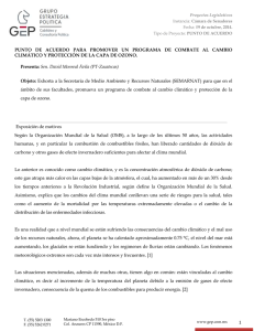 1 PUNTO DE ACUERDO PARA PROMOVER UN