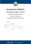 Guía Docente 2016/2017