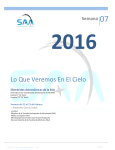 SAA-Semana del 15 al 21 de febrero de 2016