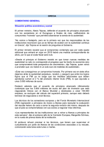 Grecia - Ministerio de Empleo y Seguridad Social