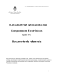 Componentes Electrónicos - Argentina Innovadora 2020
