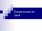 Manejo de Excepciones en Java