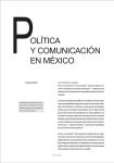 política y comunicación en méxico