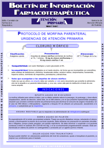 protocolo de morfina parenteral urgencias de atención