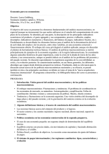 Economía para no economistas - Instituto de Desarrollo Económico