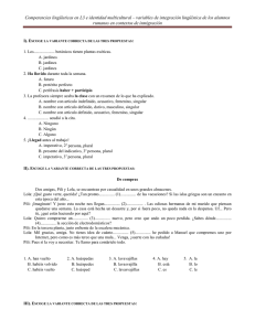 Competencias lingüísticas en L3 e identidad multicultural