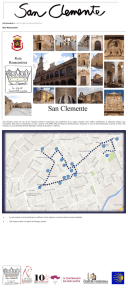 ITINERARIO 2: SAN CLEMENTE RENACENTISTA Ruta