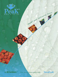PeaK - ICL Fertilizers