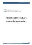 Guía de actualización: Protección Solar