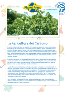 La Agricultura del Carbono - European Geosciences Union
