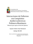 Interacciones de Fullereno con Compósitos Antiferroeléctricos