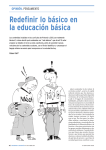 Redefinir lo básico en la educación básica (PDF Available)