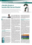 ¿Versión Access o versión SQL Server/Oracle?
