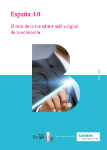 España 4.0. El reto de la transformación digital de la economía