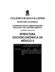 Estructura Socioeconómica de México II - Repositorio CB