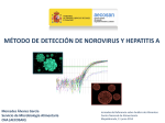 Método de detección de Norovirus y Hepatitis A