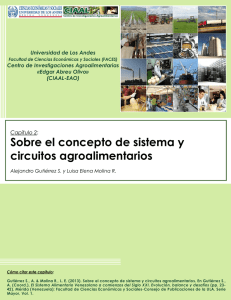 Sobre el concepto de sistema y circuitos agroalimentarios