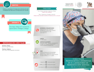 Nuevos retos a enfrentar en el laboratorio de Reproducción