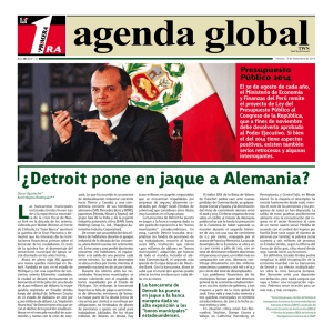 ¿Detroit pone en jaque a Alemania?