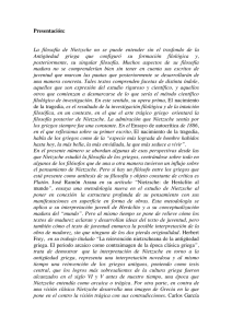 Presentación - Estudios Nietzsche